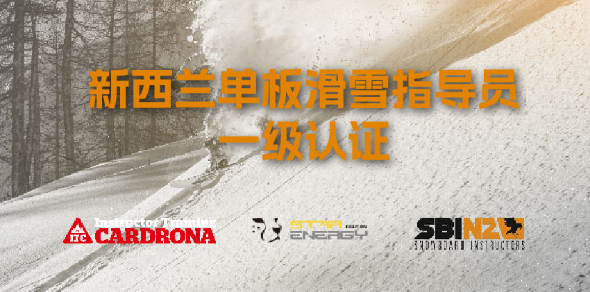 SBINZ新西兰单板滑雪指导员一级认证